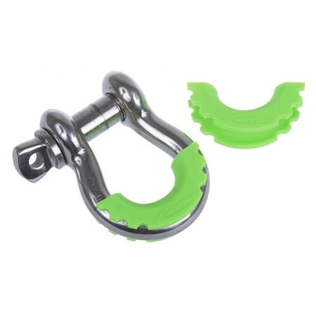 D-RING ISOLATORS(FITS STD 3/4IN D-RINGS/SHACKLES-GREEN)